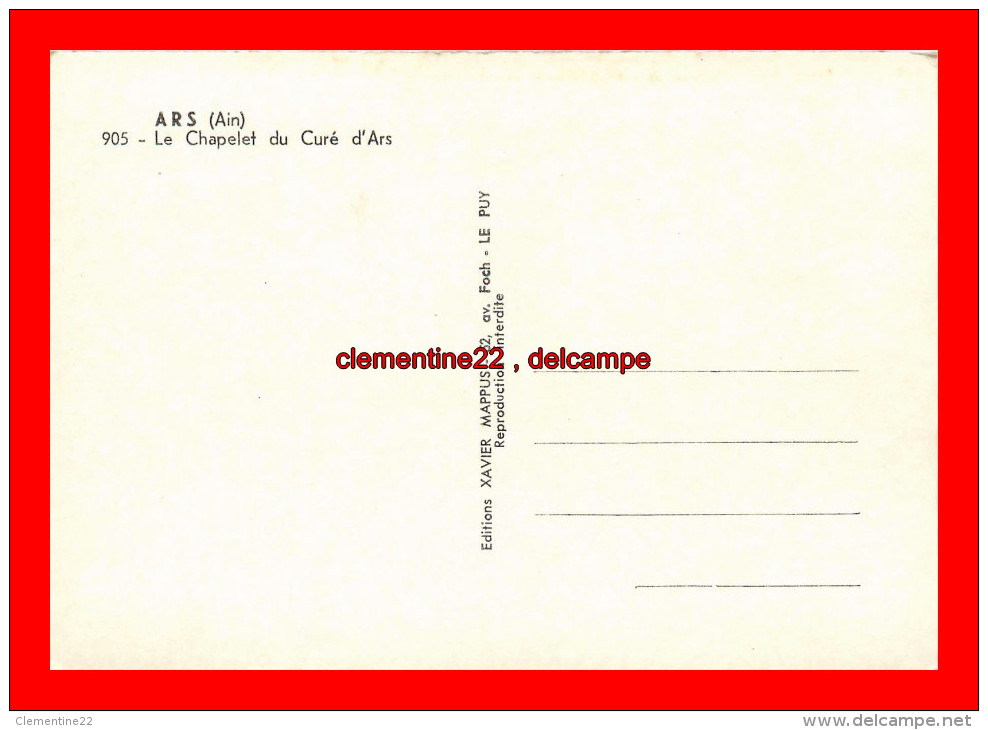 Cpsm 01 ,  Ars  ,  (  Scan Recto Et Verso ) - Ars-sur-Formans