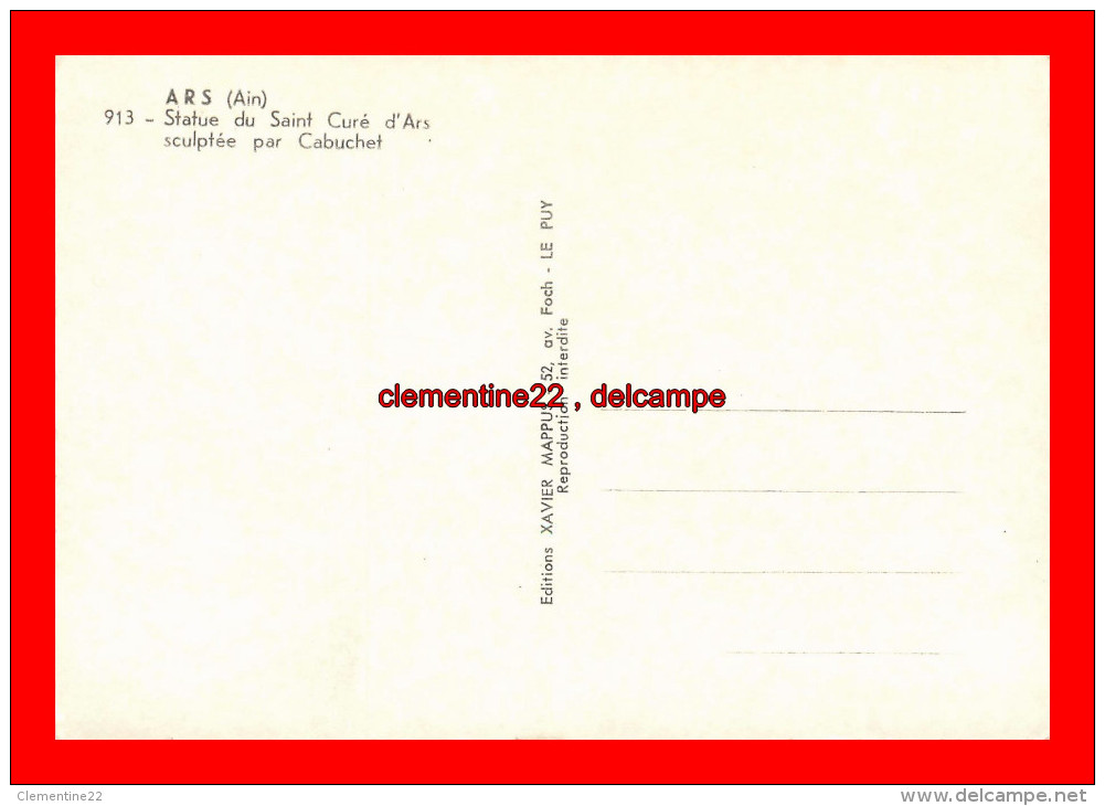 Cpsm 01 ,  Ars  ,  (  Scan Recto Et Verso ) - Ars-sur-Formans