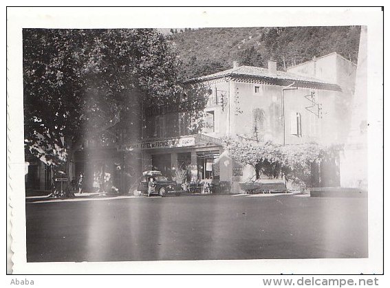 PETITE PHOTO HOTEL DE FRANCE A MARSANNE 03.09.1957 PEUGEOT 203 - Altri & Non Classificati