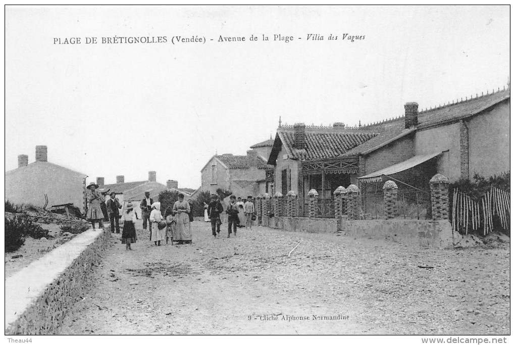 ¤¤   -  Plage De BRETIGNOLLES   -  Avenue De La Plage  -  Villa Des Vagues  -  ¤¤ - Bretignolles Sur Mer