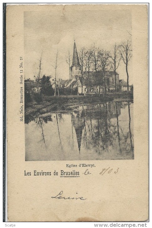 Elewyt -  Eglise  (Zemst)  1903 Naar  Fontaine- L'Evêque - Zemst