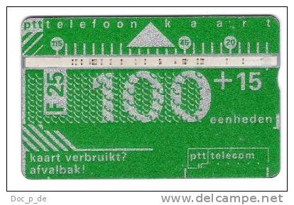 Niederlande - 100 + 15 Eenheden - Green - 912F - L&G - Openbaar