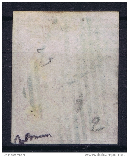 Switserland, 1852 Yv Nr 23 Mi Nr 12 Used  Signed/ Signé/signiert/ Approvato - 1843-1852 Timbres Cantonaux Et  Fédéraux