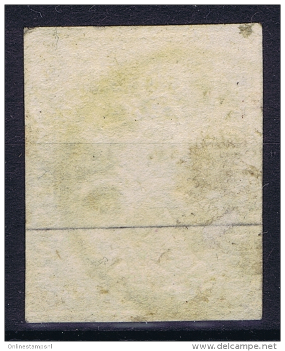 Switserland, 1854 Yv Nr 26 B Papier Moyen Used - Oblitérés
