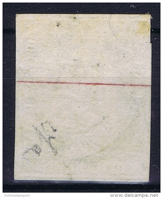 Switserland, 1854 Yv Nr 27 A Papier Moyen  Used - Oblitérés