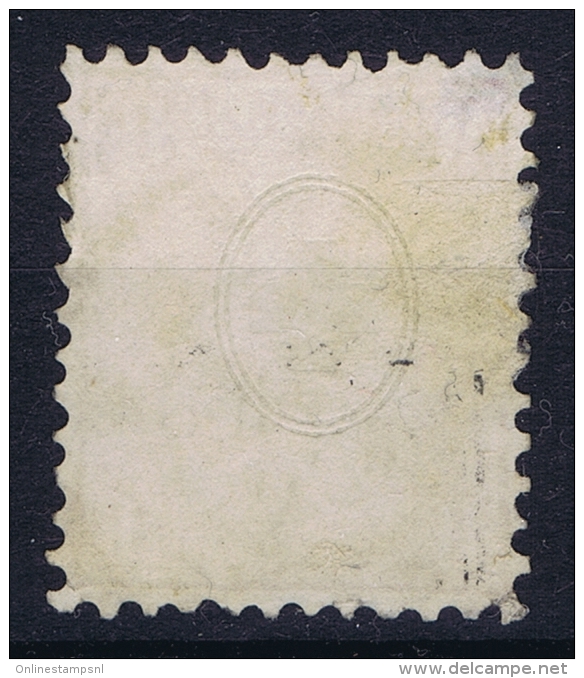 Switserland, 1862 Yv Nr 41 A  Used  Mi Nr 28  Dark Doré - Usati