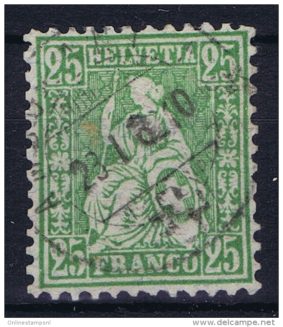 Switserland, 1881 Yv Nr 54  Used  Mi Nr 41 - Gebruikt