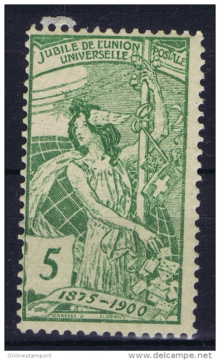 Switserland, 1900  Yv Nr 86  MNH/**  UPU - Nuovi