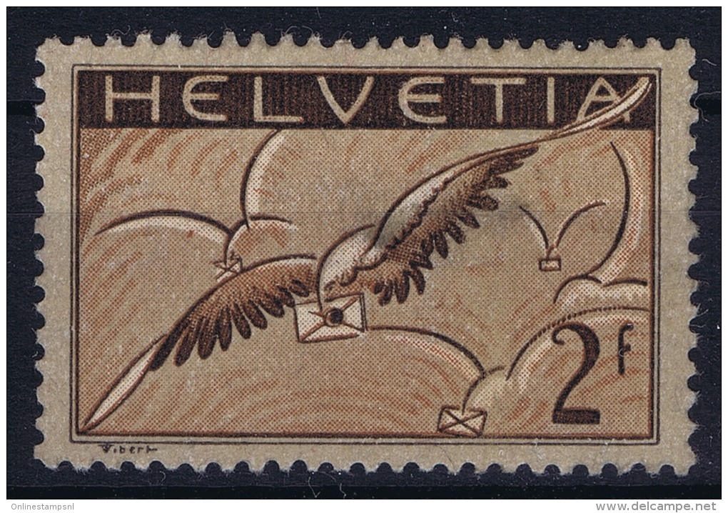 Switserland  Air Mail Yv Nr 15b , Mi Nr 245x  MH/* - Ungebraucht