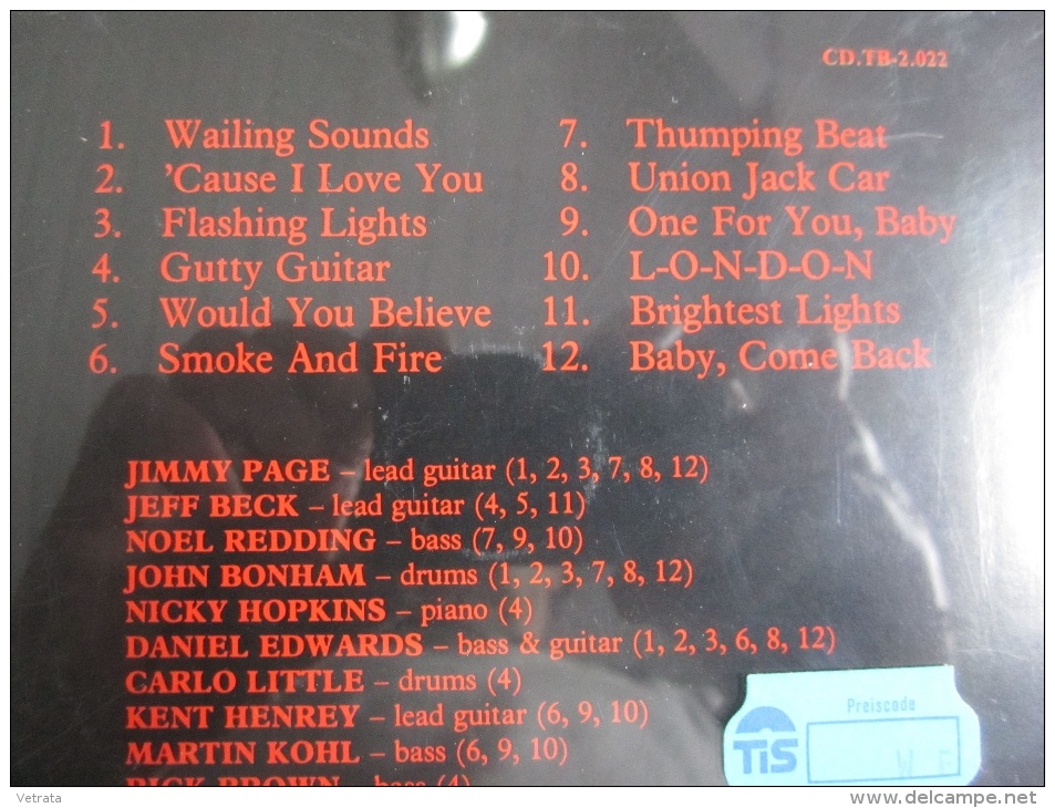 SMOKE AND FIRE : CD 12 Titres (Jimmy Page- Jeff Beck- John Bonham- Noel Redding - Nicky Hopkins) - Sonstige & Ohne Zuordnung