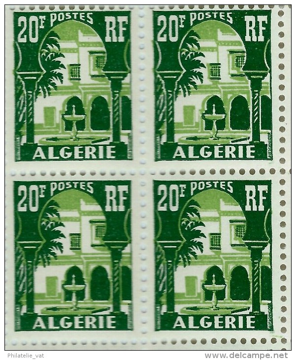 FRANCE / ALGERIE N° Yvert 341 Soit 1 Feuille De 100 Ex - Côte Luxe 97 3 - A Voir Absolument   (Lot N°1071) - Oblitérés