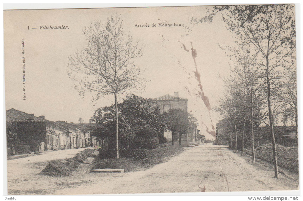 Villebrumier - Arrivée De Montauban - Villebrumier