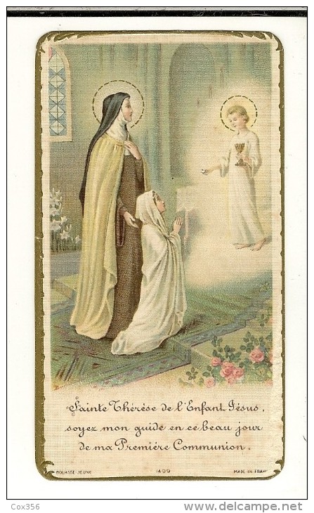 IMAGE PIEUSE  SAINTE THÉRÈSE De L'ENFANT JÉSUS - Images Religieuses