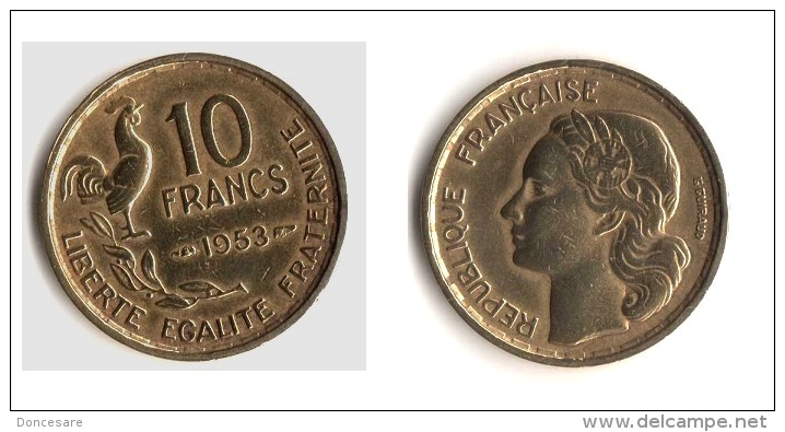 ** 10 FRANCS GUIRAUD 1953 Etat TTB **39** - Autres & Non Classés