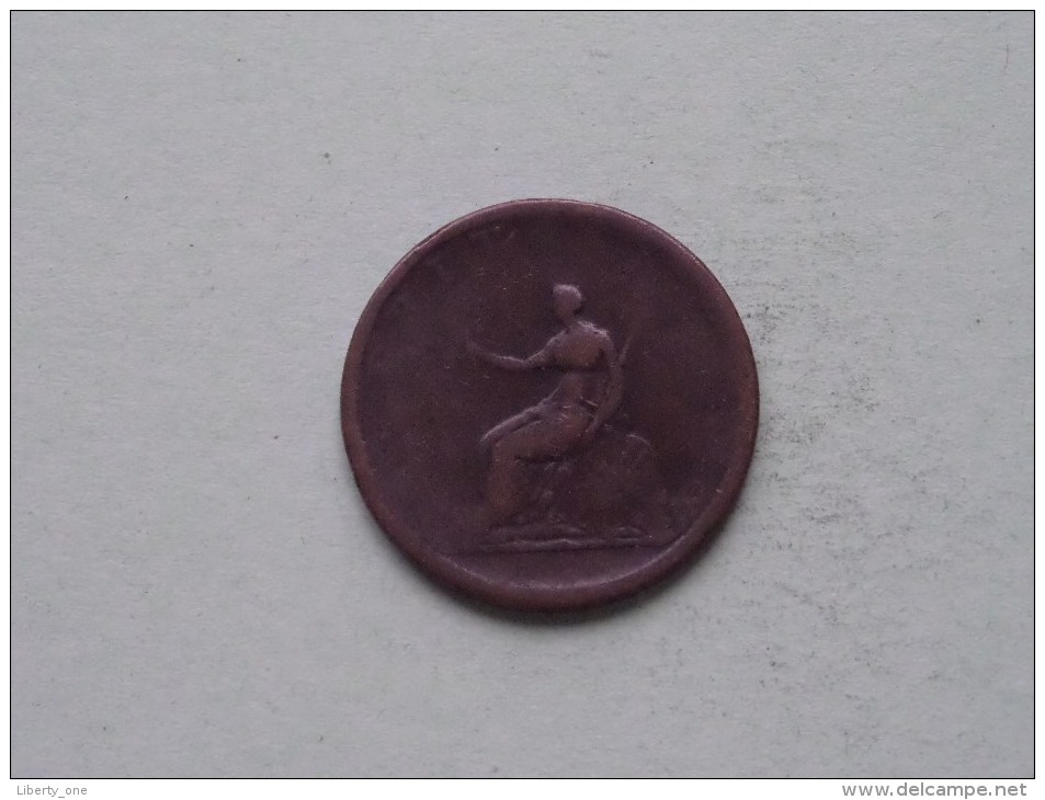 1806 - PENNY / KM 662 (?) ( Uncleaned Coin - For Grade, Please See Photo ) !! - C. 1 Penny