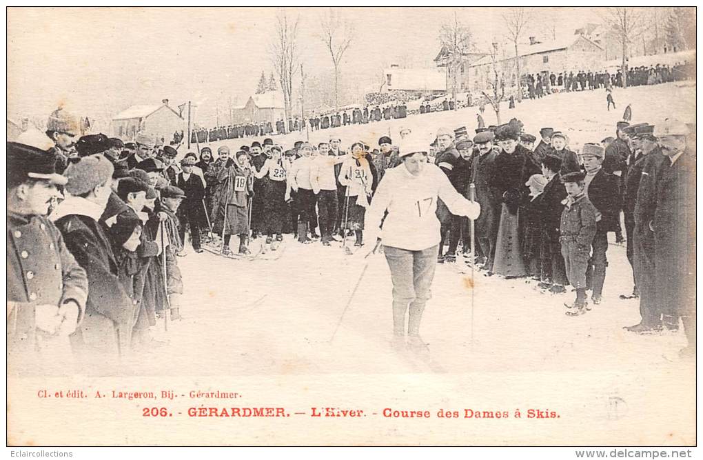 Gerardmer    88     Course Des Dames A Skis                            (voir Scan) - Gerardmer