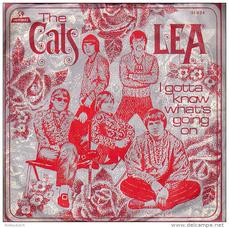 * 7" *  THE CATS - LEA (Nederpop 1968) - Disco, Pop