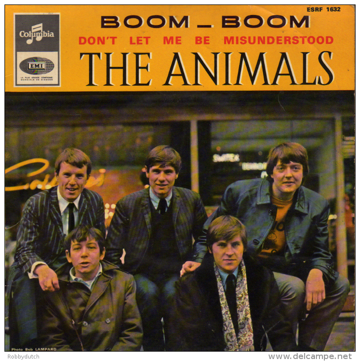 * 7" EP *  ANIMALS - BOOM BOOM / DON´T LET ME BE MISUNDERSTOOD (France 1964) - Rock