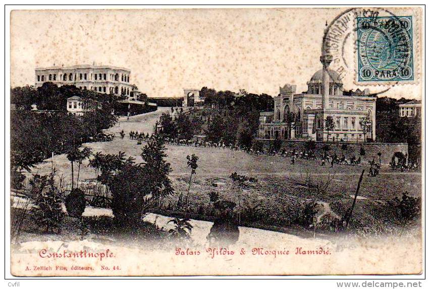 AUSTRIAN OFFICE In TURKEY 1906 - Postal Card Bearing A 10 Para From Constantinople To Nictheroy, Brazil - Levant Autrichien