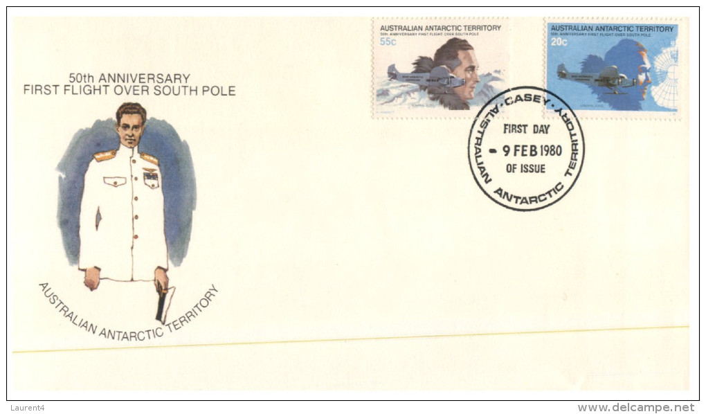 (PH 789) Australia Postmark On Cover - AAT 1980 - FDC