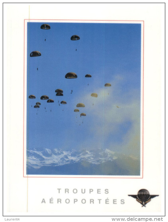 (469 DEL)  France Troupes Aéroportées - Parachutiste - Parachutespringen