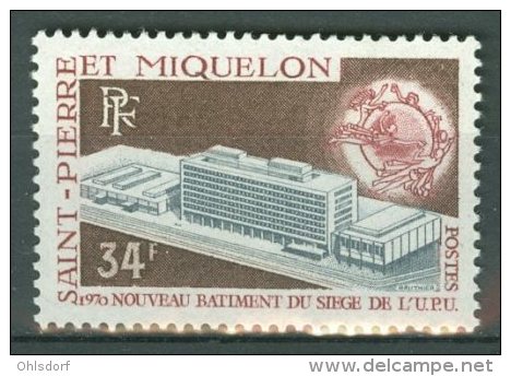 COLONIES - ST-PIERRE-ET-MIQUELON 1970: YT 400, ** MNH - LIVRAISON GRATUITE A PARTIR DE 10 EUROS - Neufs