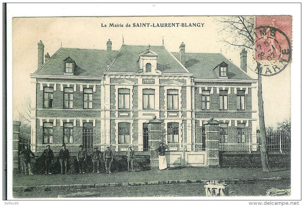 SAINT LAURENT BLANGY - La Mairie - Saint Laurent Blangy