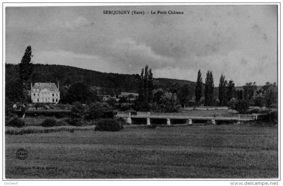 Serquigny  Eure Chateau Dos Non Divisé 1902 état Superbe - Serquigny