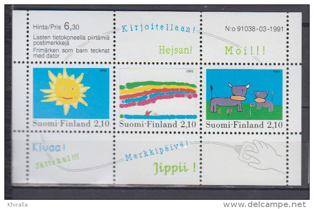 FINLANDE      1991    BF      N°   7            COTE       4 € 00 - Blocchi E Foglietti