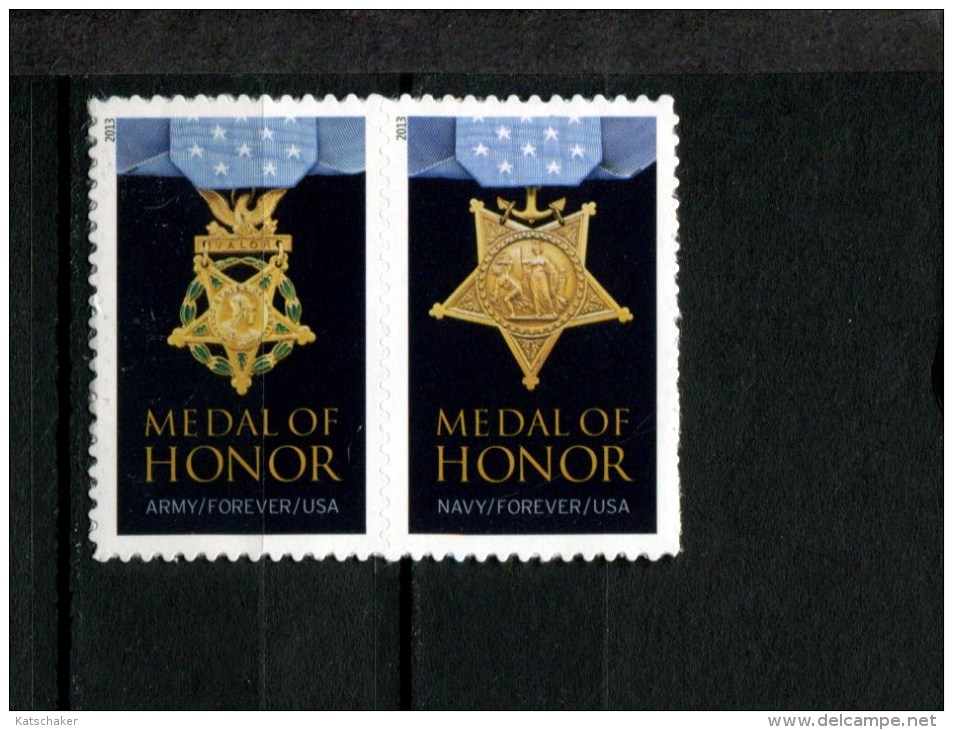 291900928 USA  POSTFRIS MINT NEVER HINGED POSTFRISCH EINWANDFREI SCOTT 4823B  ( 4823 4822 ) MEDALS OF HONORS - Unused Stamps