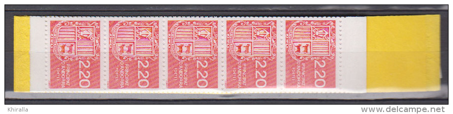 ANDORRE    1988            N°   C2       COTE    13 € 00 - Carnets