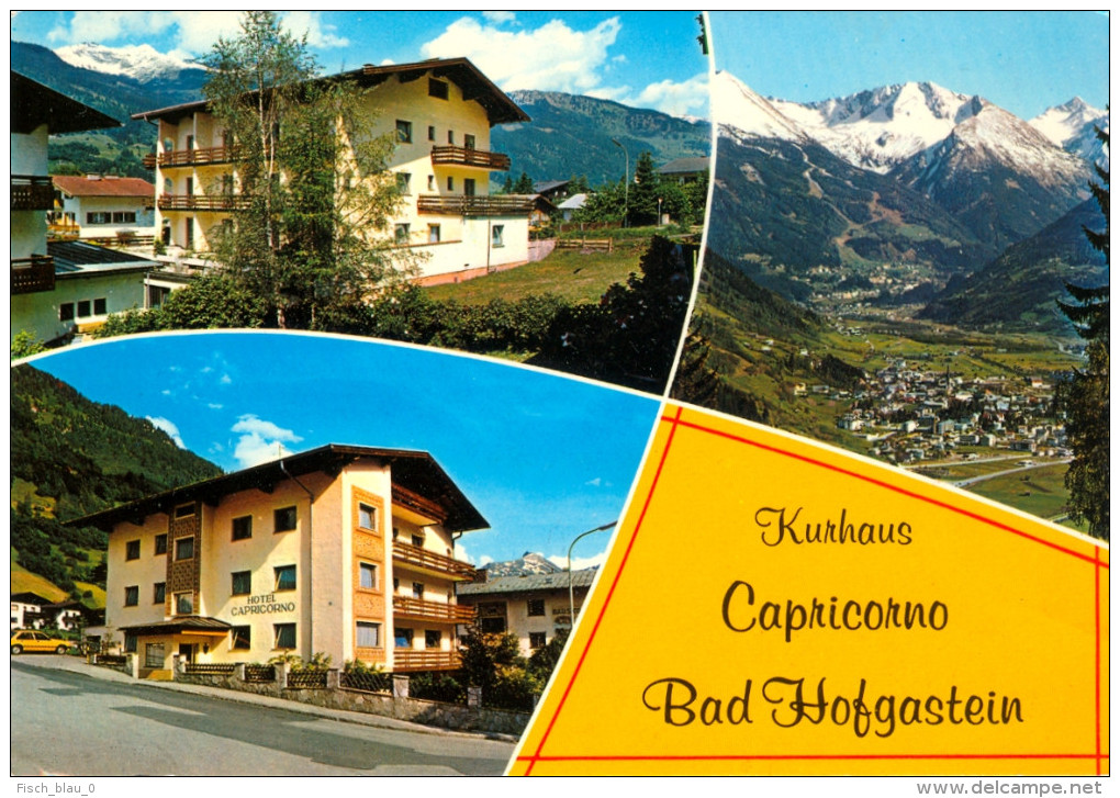 AK Salzburg 5630 Bad Hofgastein Hotel Capricorno Gadaunerstraße Österreich Haus Verlag E. Wolkersdorfer Österreich - Bad Hofgastein