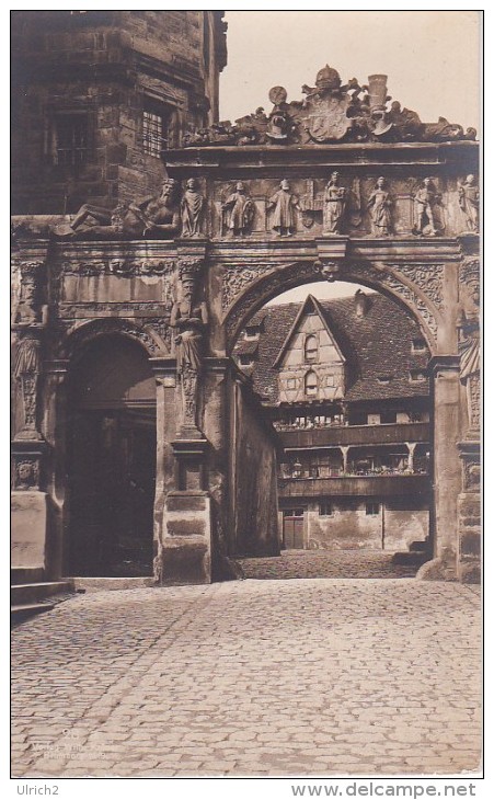 AK Bamberg - Portal Der Alten Residenz (10779) - Bamberg