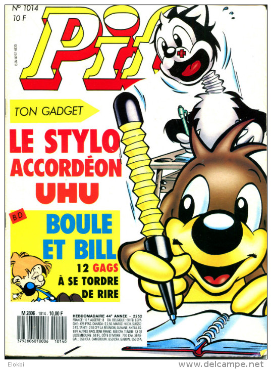 Pif Gadget N°1014 - Pif Gadget