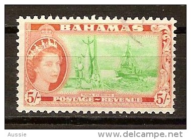 Bahamas 1954 Yvertn° 160 (°) Used Cote 10 Euro Faune Pêche Du Thon - 1859-1963 Colonie Britannique