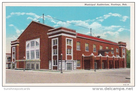 Municipal Auditorium Hastings Nebraska - Hastings