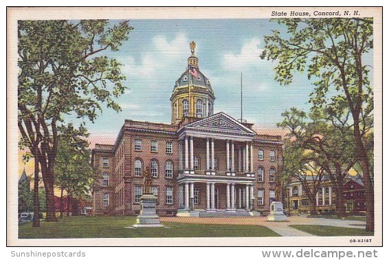 State House Concord New Hampshire 1946 - Concord