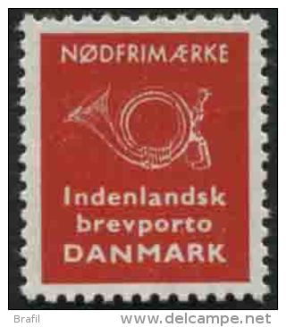 1991 Danimarca, Francobollo D'emergenza Venduto Dalle Posta Danesi In Un Pieghevole, Nuovo - Unused Stamps