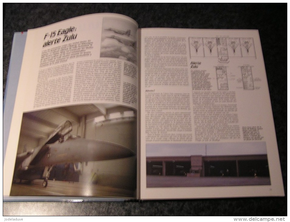 LES CHASSEURS AMERICAINS Aircraft Aviation Avion USAF Us Air Force USA F 16 F 15 F 14 F 18 F 4  Hawk A 4 - Avión