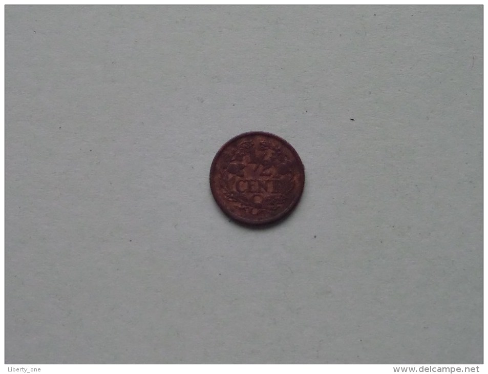 1938 - 1/2 Cent - KM 138 ( Uncleaned - For Grade, Please See Photo ) ! - 0.5 Cent