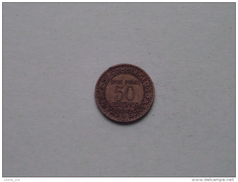 1927 - 50 Centimes Chambres De Commerce - KM 84 ( Uncleaned - For Grade, Please See Photo ) ! - Andere & Zonder Classificatie