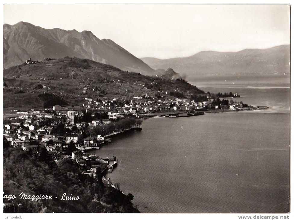 Italy, Lago Maggiore, Luino, Used RP Postcard [14639] - Luino