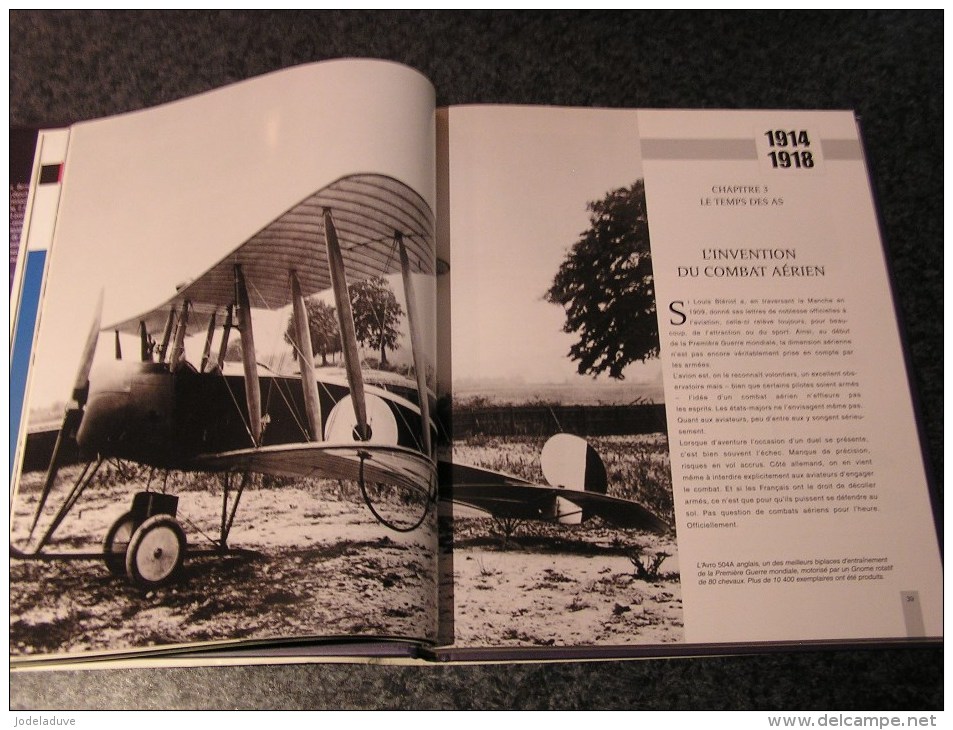 100 ANS D´ AVIATION Thouanel B Aircraft Aviation Avion Guerre 14 18 40 45 Pilote Luke Guinemer Farman Lindberg Concorde