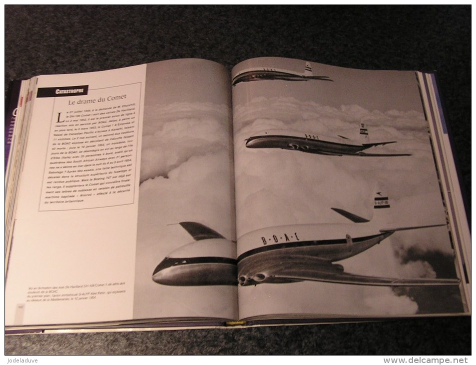 100 ANS D´ AVIATION Thouanel B Aircraft Aviation Avion Guerre 14 18 40 45 Pilote Luke Guinemer Farman Lindberg Concorde