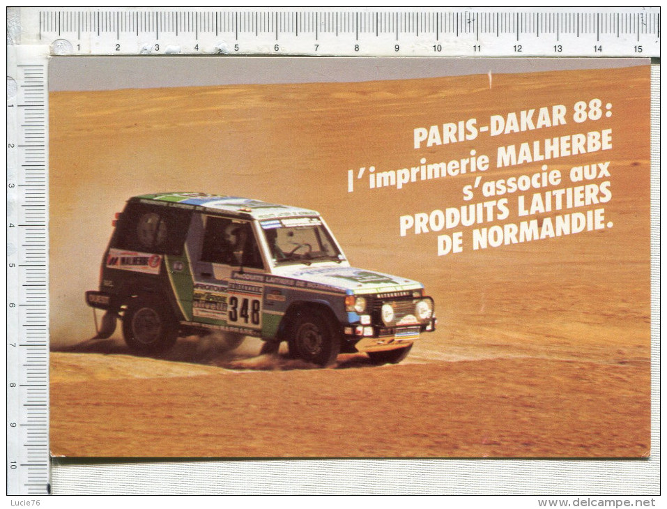 RALLYE   -  PARIS DAKAR   88  - - Rally's