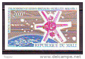 MALI - SPACE - SATELLIT  MOLNYA I.- TELECOMMUNICATION - IMPERF - **MNH - 1970 - Telecom