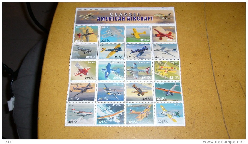 Classic American Aircraft - Sheets