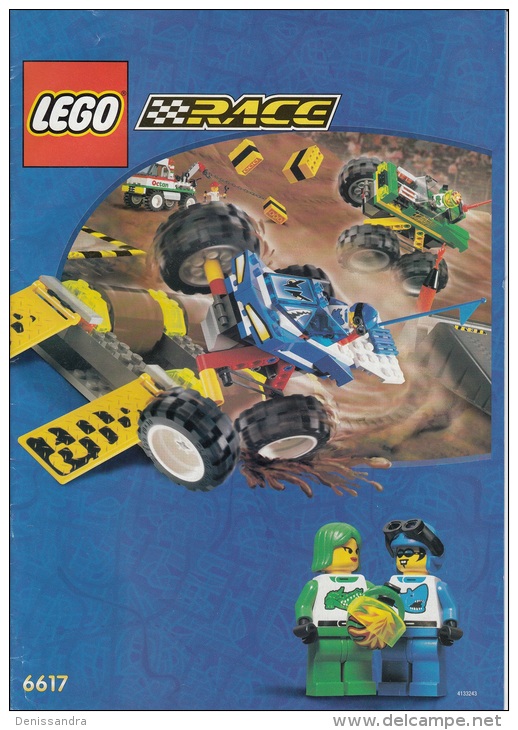 Lego 6617 Tough Truck Race Avec Plan 100 % Complet Voir Scan - Lego System