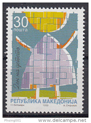 Macedonia 1999 Day Of Children MNH - Macédoine Du Nord