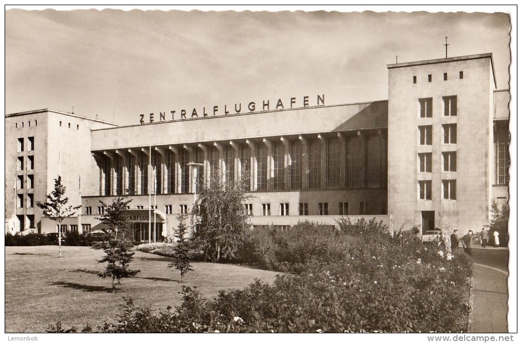 Germany, Berlin-Tempelhof, Flughafen, Airport, Unused Real Photo Postcard [14693] - Tempelhof